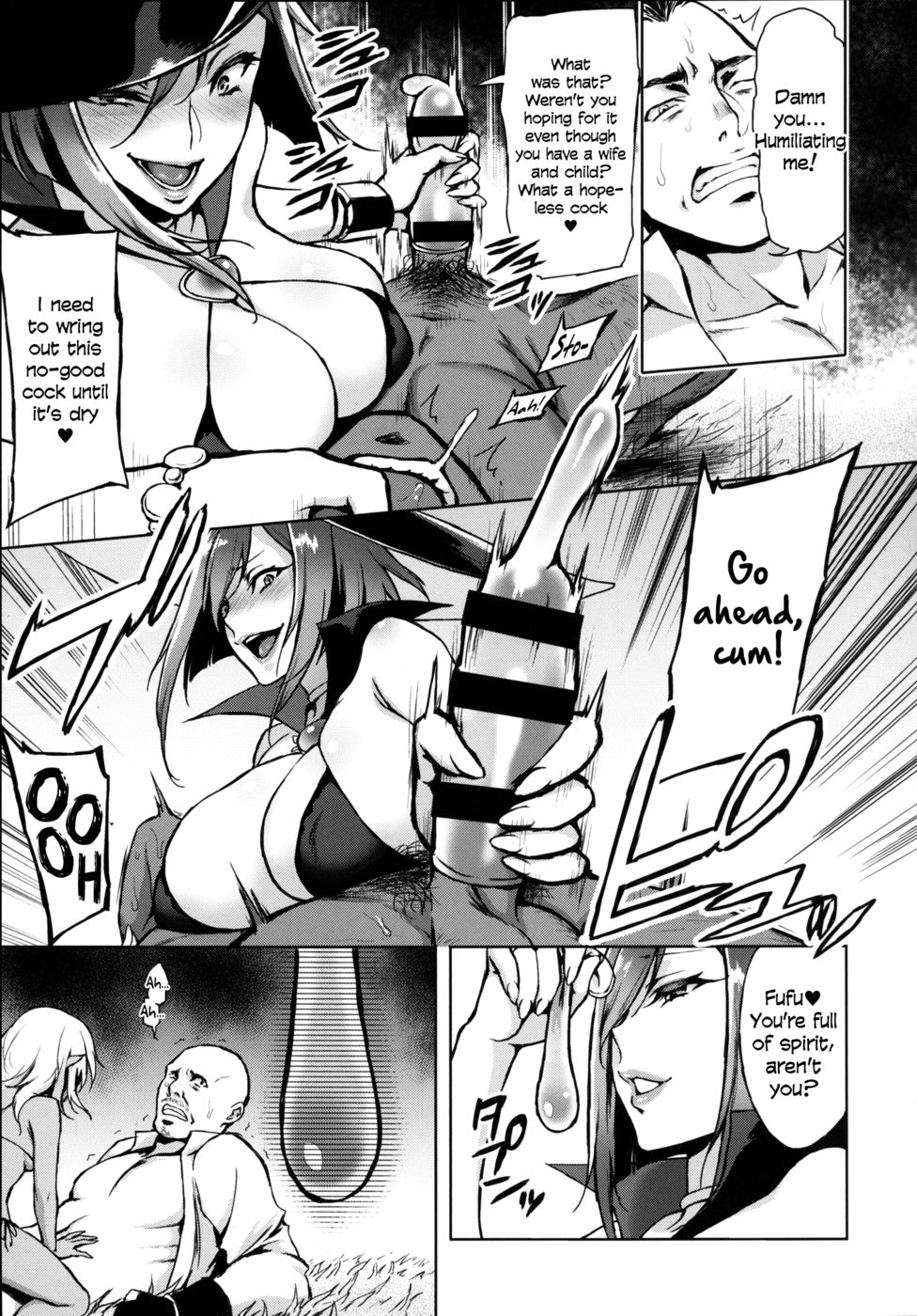 Hentai Manga Comic-Shibori Majo-Milking Witch-Read-6